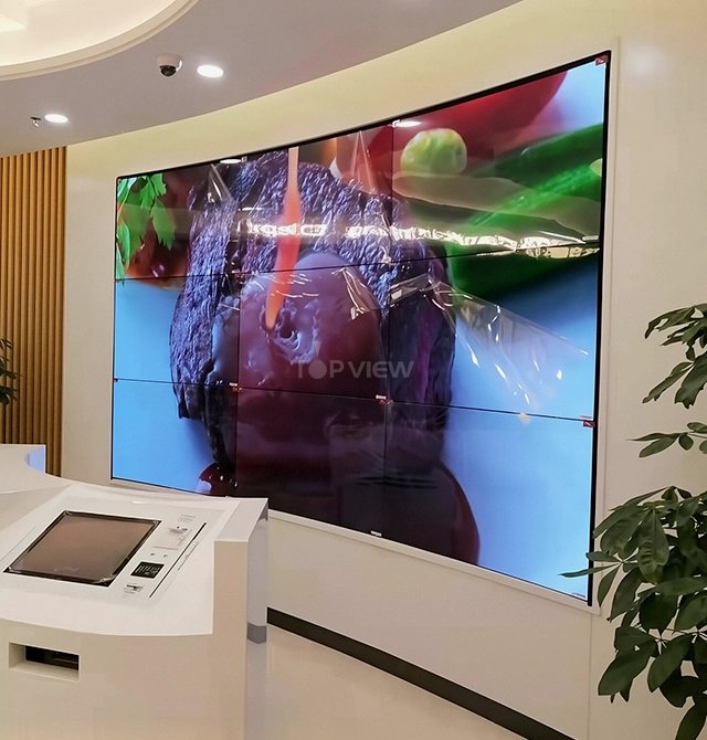 55 Inch Curved Smart Oled Video Wall